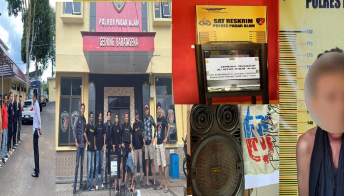 Dua Pemuda Diamankan Satreskrim Polres Pagar Alam,Usai Bobol Warung Warga