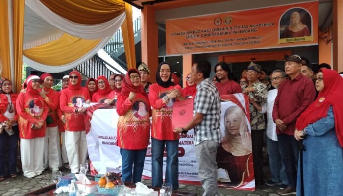 Deklarasi Dukungan Ratu Sinuhun Jadi Pahlawan Nasional Digelar di Halaman Stisipol Chandradimuka Palembang