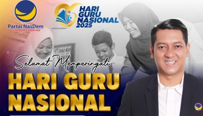 Hari Guru Nasional 2025, Wakil Ketua DPRD OKU Timur Harapkan Kesejahteraan Guru Meningkat