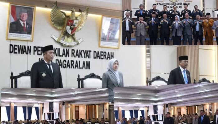 DPRD Kota Pagar Alam Gelar Paripurna XVII Pembentukan Perda Kota 2026