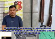 Diduga Akibat Salah Paham Soal Hutang Piutang, Inisial SA Berhasil Diamankan Polisi Dirumah Temannya