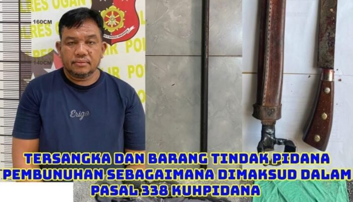 Diduga Akibat Salah Paham Soal Hutang Piutang, Inisial SA Berhasil Diamankan Polisi Dirumah Temannya