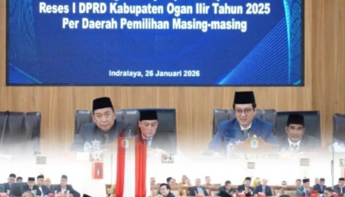 DPRD Ogan Ilir Gelar Rapat Paripurna Ke XXVIII Penyampaian Laporan Reses I