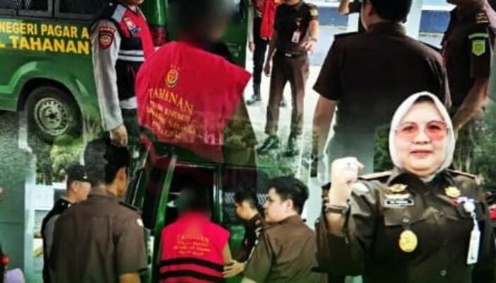 AM Resmi Ditahan Kejari Pagar Alam