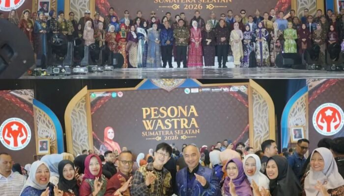 Lestarikan Budaya Pemkab Mura Ambil Bagian pada Fashion Show Wastra Sumsel