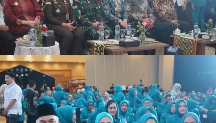 Bupati Mura, Hj Ratna Machmud Hadiri Peringatan HKG Tingkat Sumsel