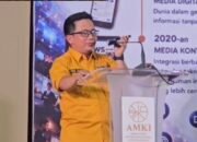 Telepon Ketua DPRD Sumsel Warnai Pelantikan AMKI, Andie Dinialdie Harap Organisasi Solid dan Amanah