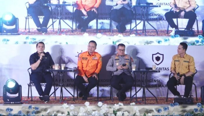 Kopi Senja Perdana AMKI Sumsel Angkat Ancaman Karhutla