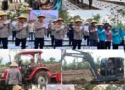 Pemkot dan Polda Sumsel Sinergi Dukung Ketahanan Pangan, Tanam Perdana Bawang Putih