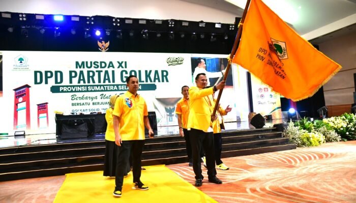 Terpilih Jadi Ketua Golkar Sumsel Andie Dinialdie Apresiasi Dukungan Seluruh Kader