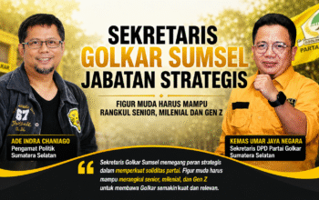 Kemas Umar Jaya Negara Jabat Sekretaris DPD Golkar, Ade Indra Chaniago: Figur Muda Harus Mampu Rangkul Senior, Milenial dan Gen Z