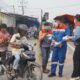 Respons Cepat Dampak Karhutla, PHE Jambi Merang Bagikan Masker ke Warga Sekitar